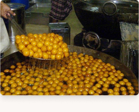 Traditional sweet making