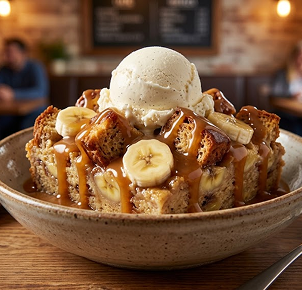 Banana Bread Pudding